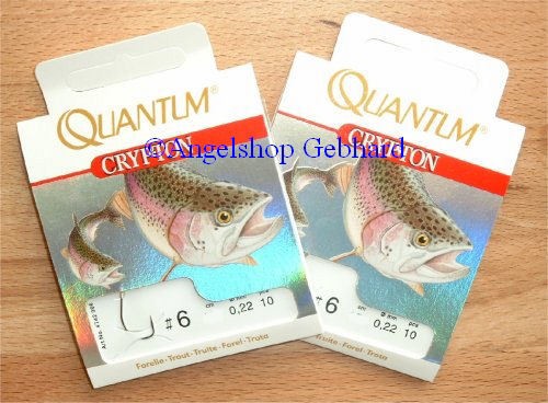 Quantum Crypton Vorfachhaken - Forelle