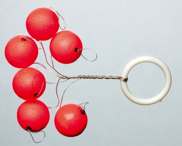 Sänger Iron Trout Leuchtpiloten - rund/rot