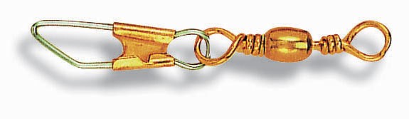 Zebco Karabinerwirbel - poliert