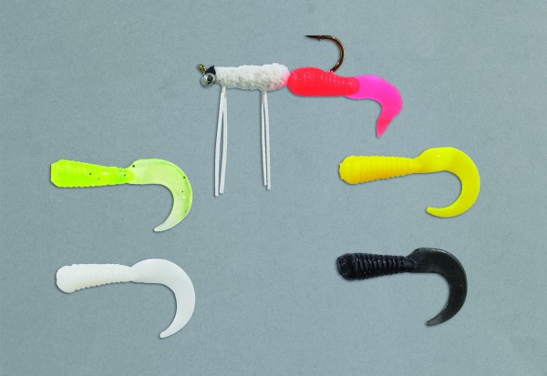 Balzer Trout Attack Twister-Streamer - weiss