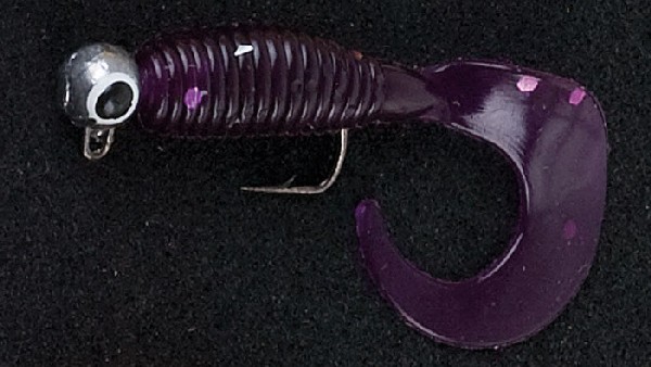 Sänger Iron Trout Micro-Twister - lila-glitter