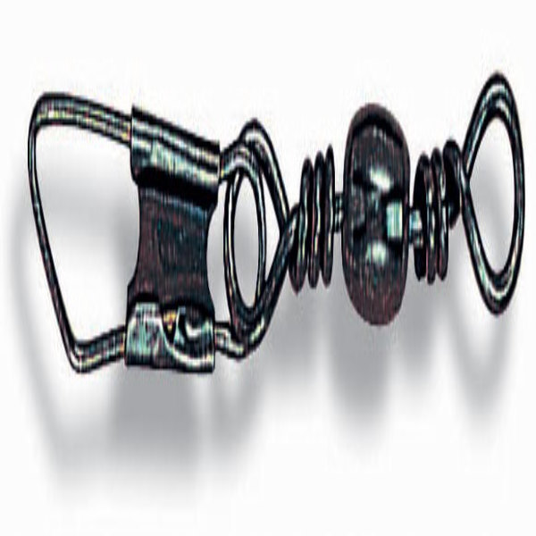 Zebco Karabinerwirbel - brüniert