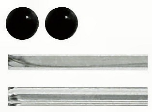 Balzer Trout Attack Tremarella Glasröhrchen und Glaskugeln